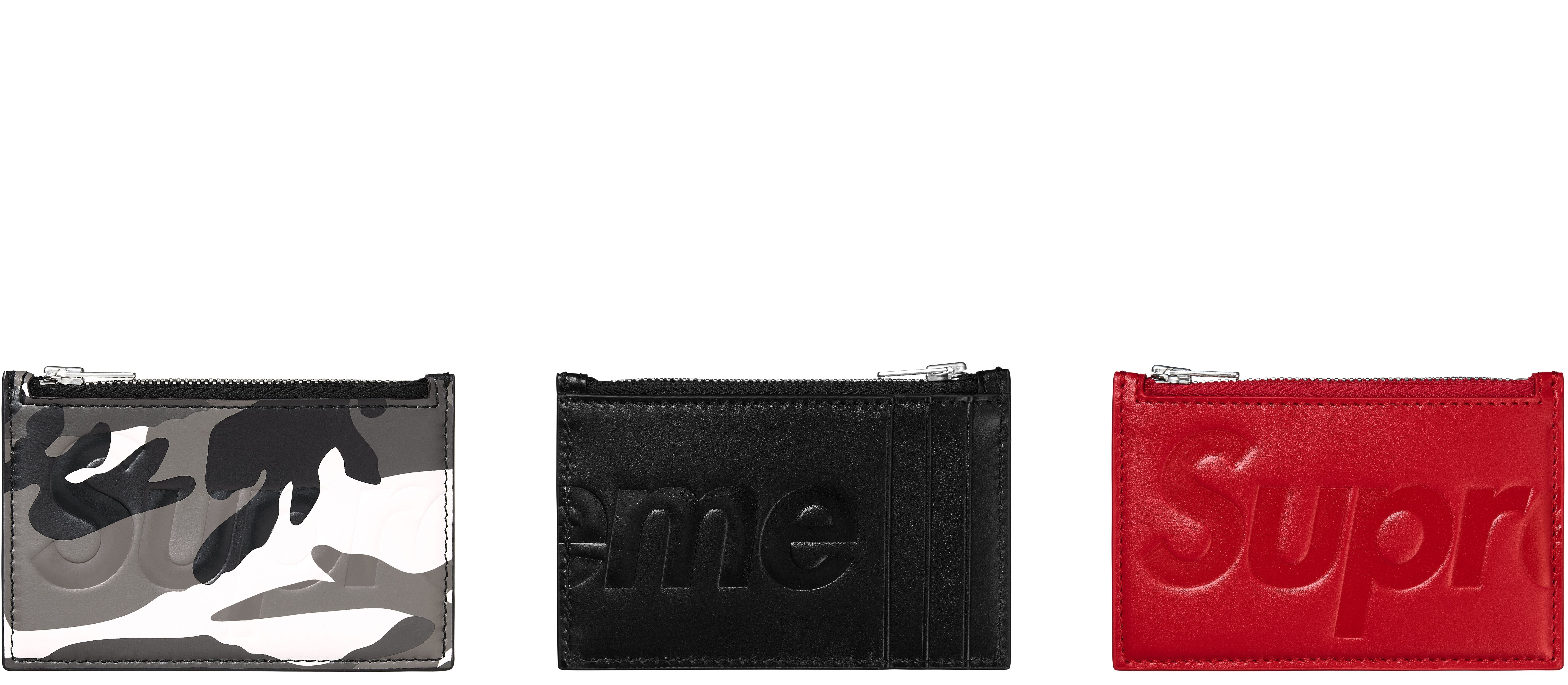 Leather Zip Card Holder